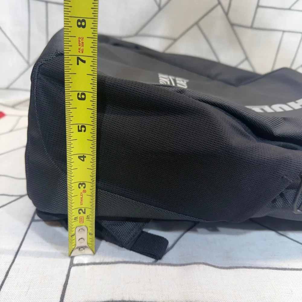 Thule‎ Accent Backpack 23L Black Laptop Tablet SafeZone Plante Moran Logo NEW